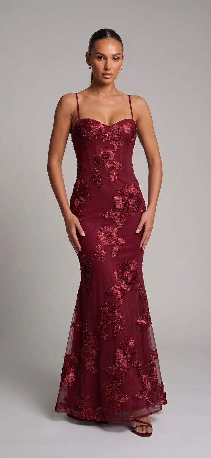 Bloom Luxery Maxikleid