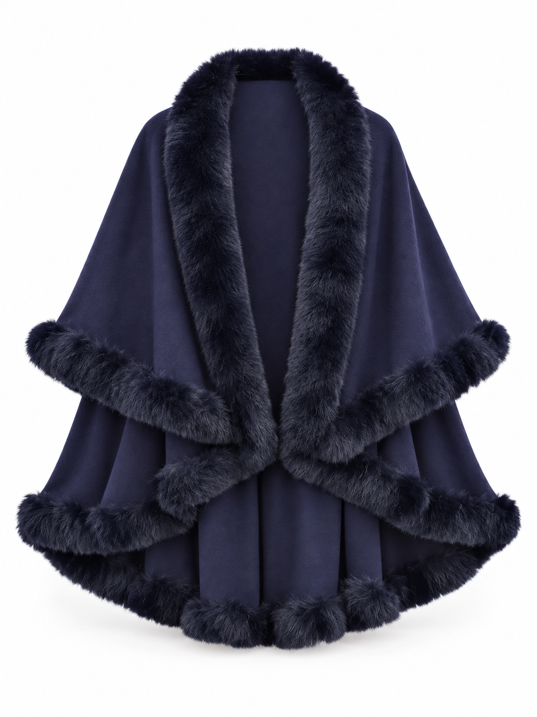 Elodie Fur Cape