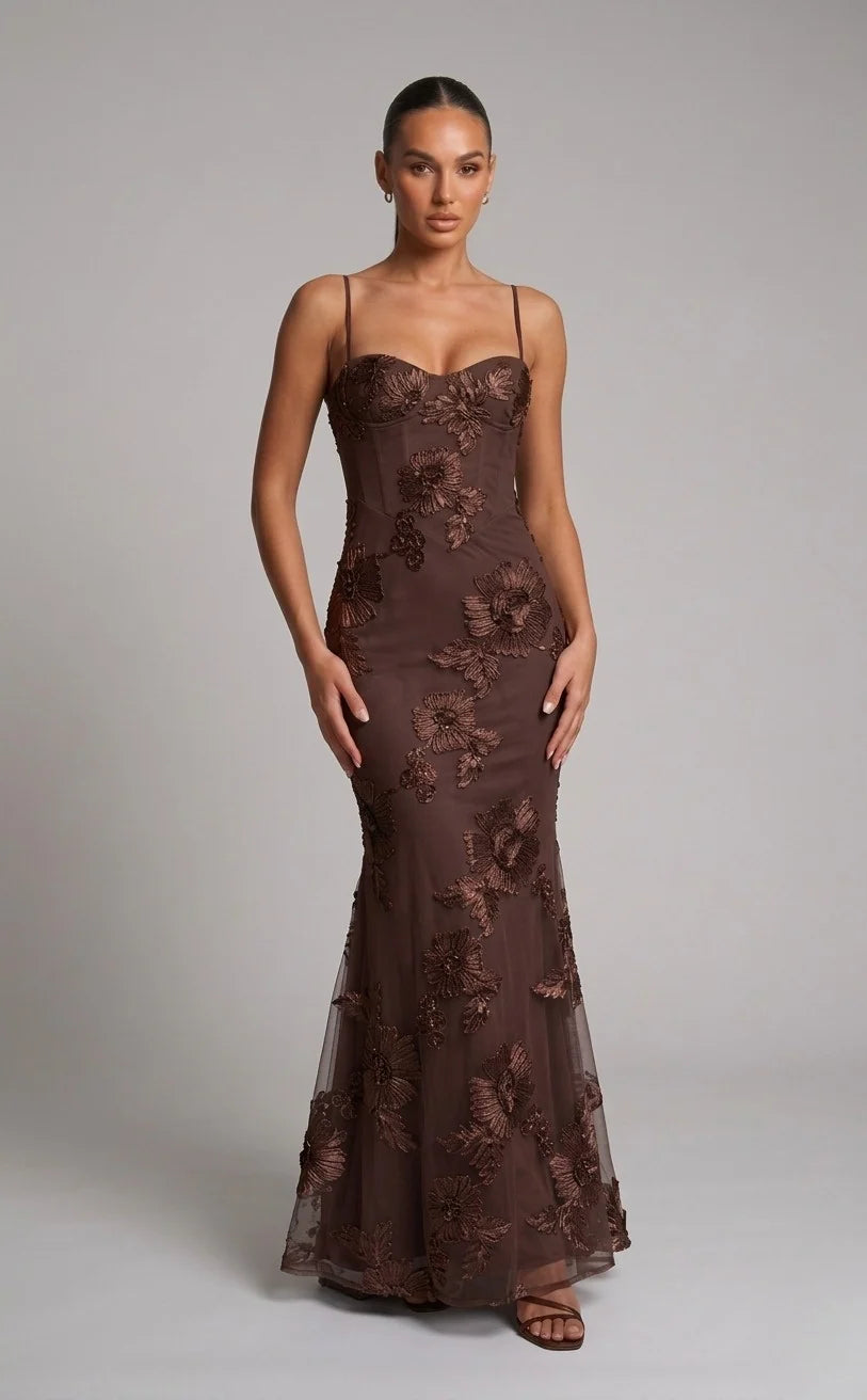 Bloom Luxery Maxikleid