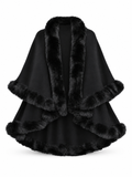 Elodie Fur Cape