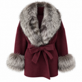 Amevella Privé — Silvera Fur Trim Coat