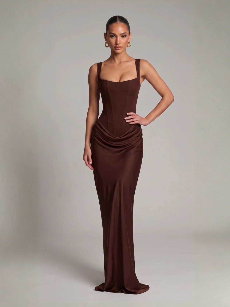 Korsett Maxikleid
