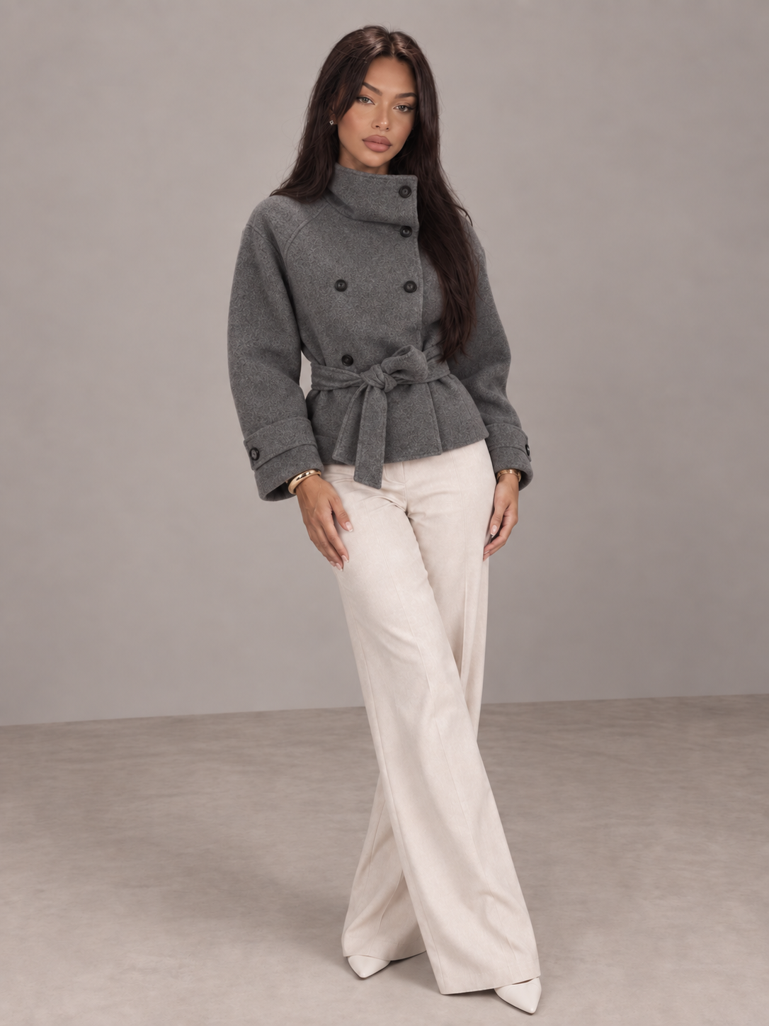 Luana Belted Coat