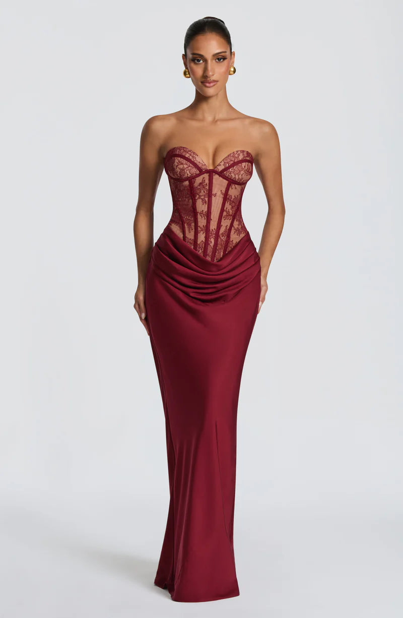 Valentina Corset-Maxikleid