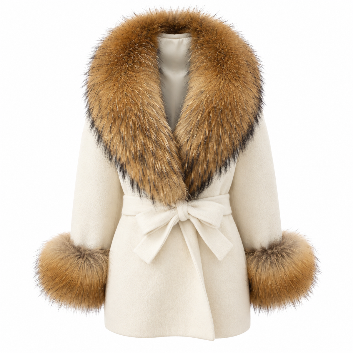 Amevella Privé — Sienna Fur Trim Coat