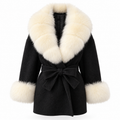 Amevella Privé — Lissette Fur Trim Coat