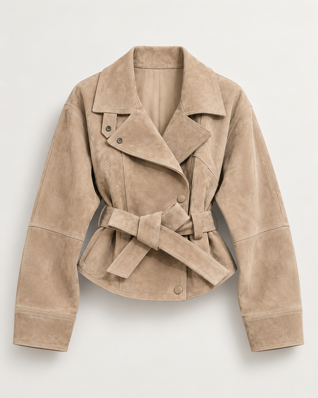 Siena Suede Belt Jacket