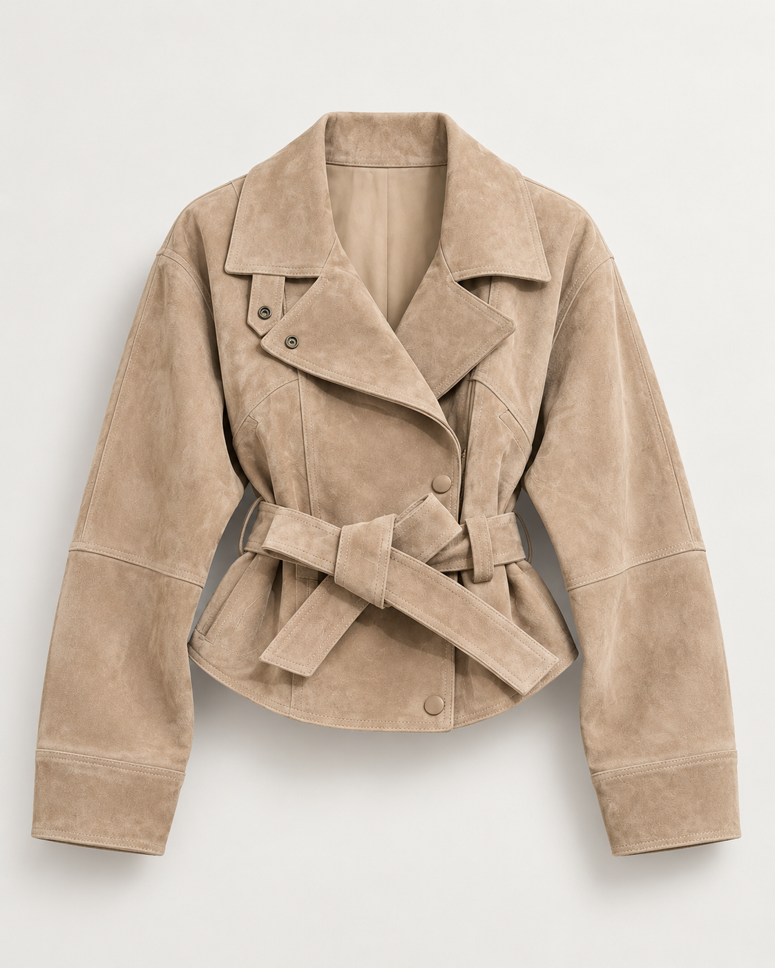 Siena Suede Belt Jacket
