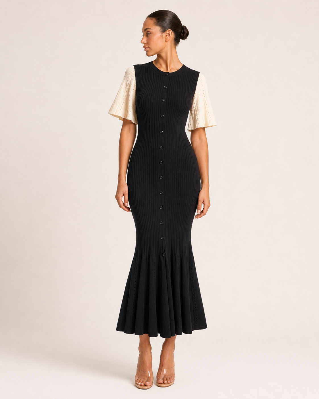 Sommerkleid mit Knopfleiste