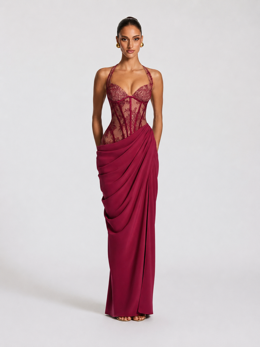 Rosalia Corset-Maxikleid