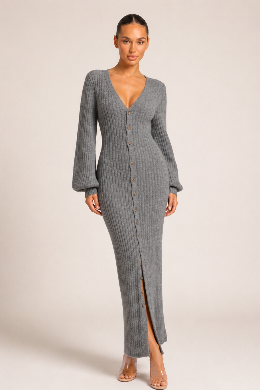 Elegantes Strickkleid