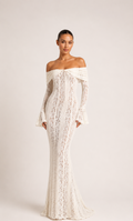 Maxikleid aus Spitze