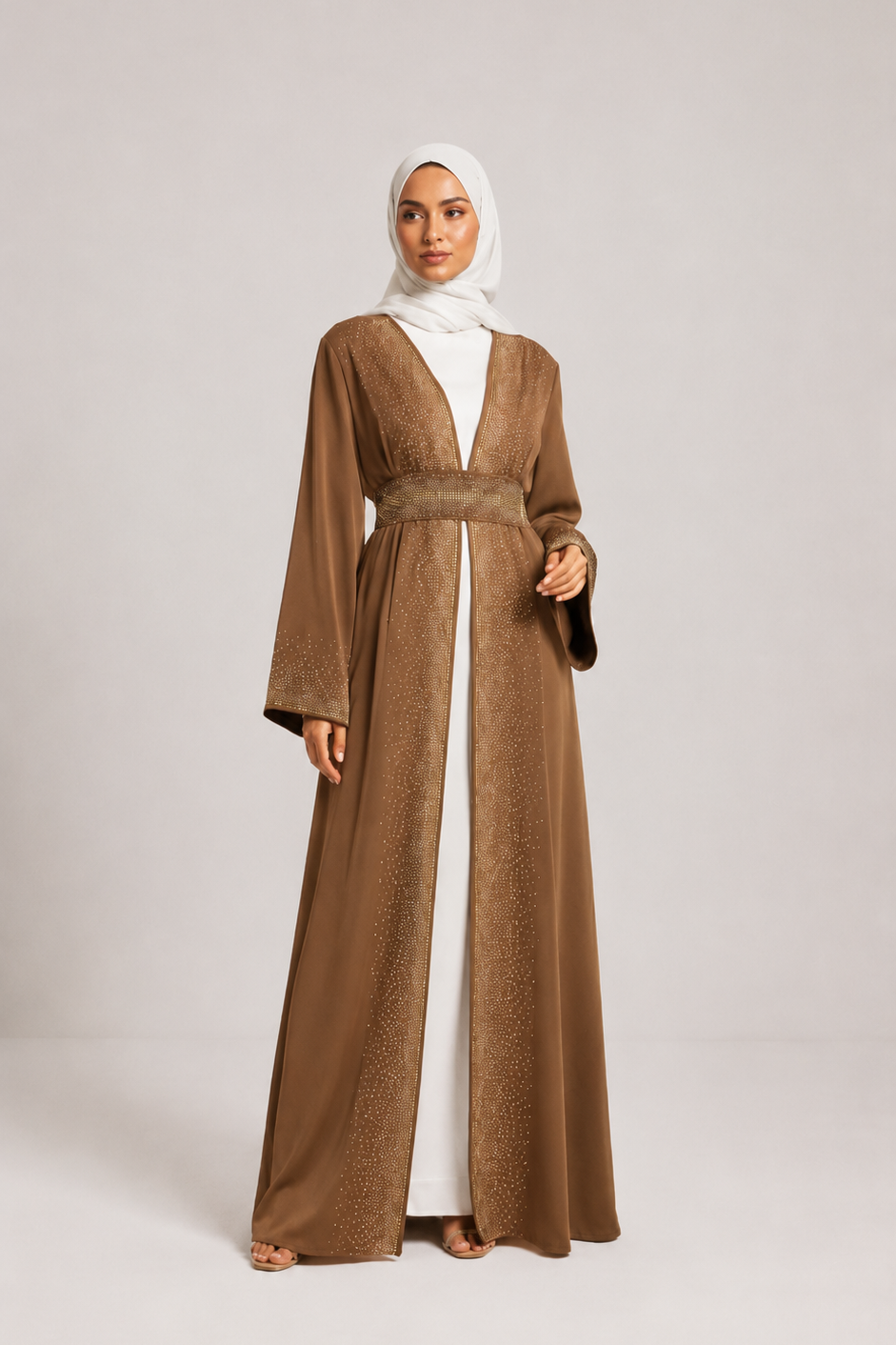 Kimono mit Straßsteinen