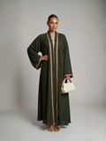 Kimono mit floralen Details