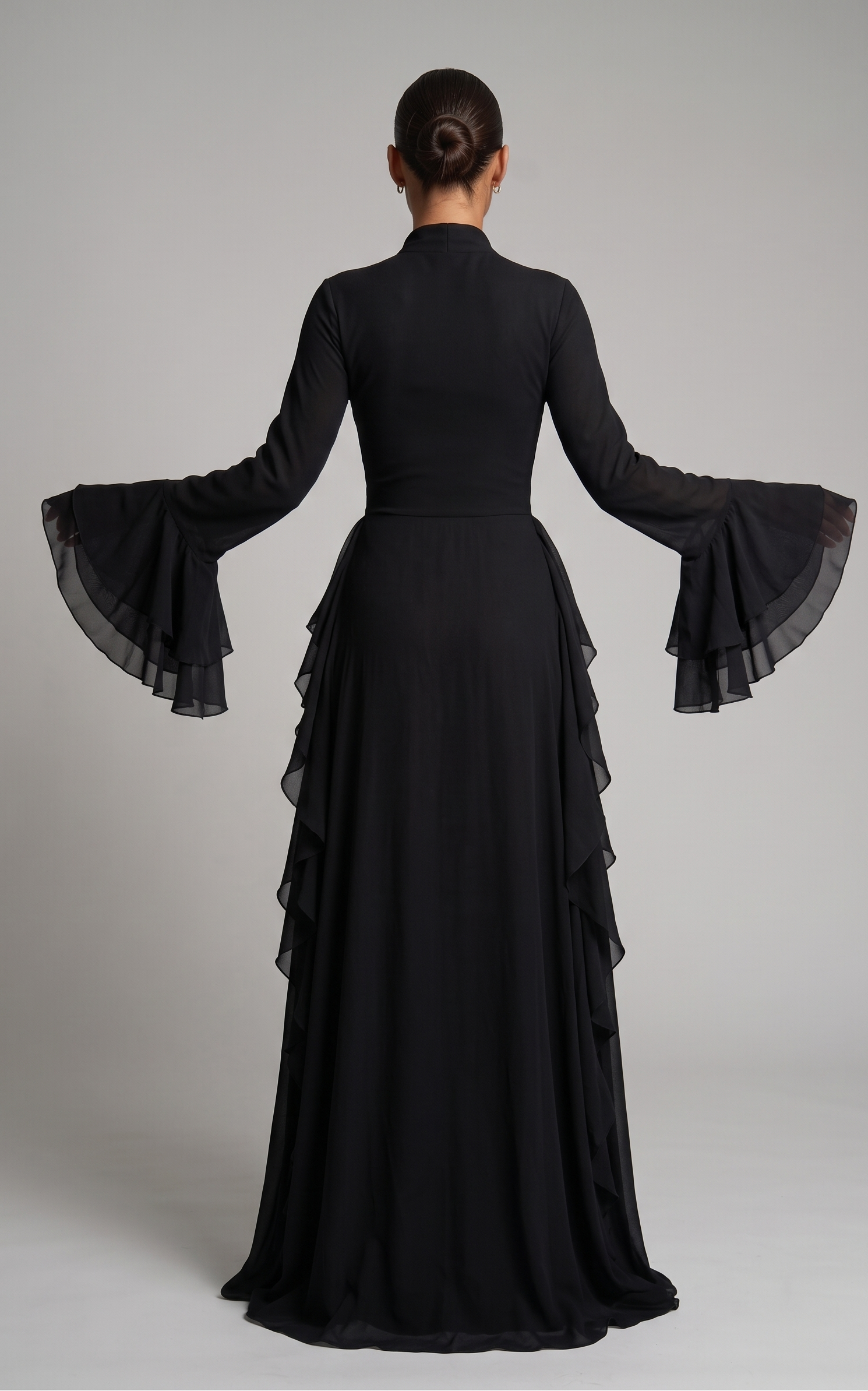 Elegantes Kleid mit Volants