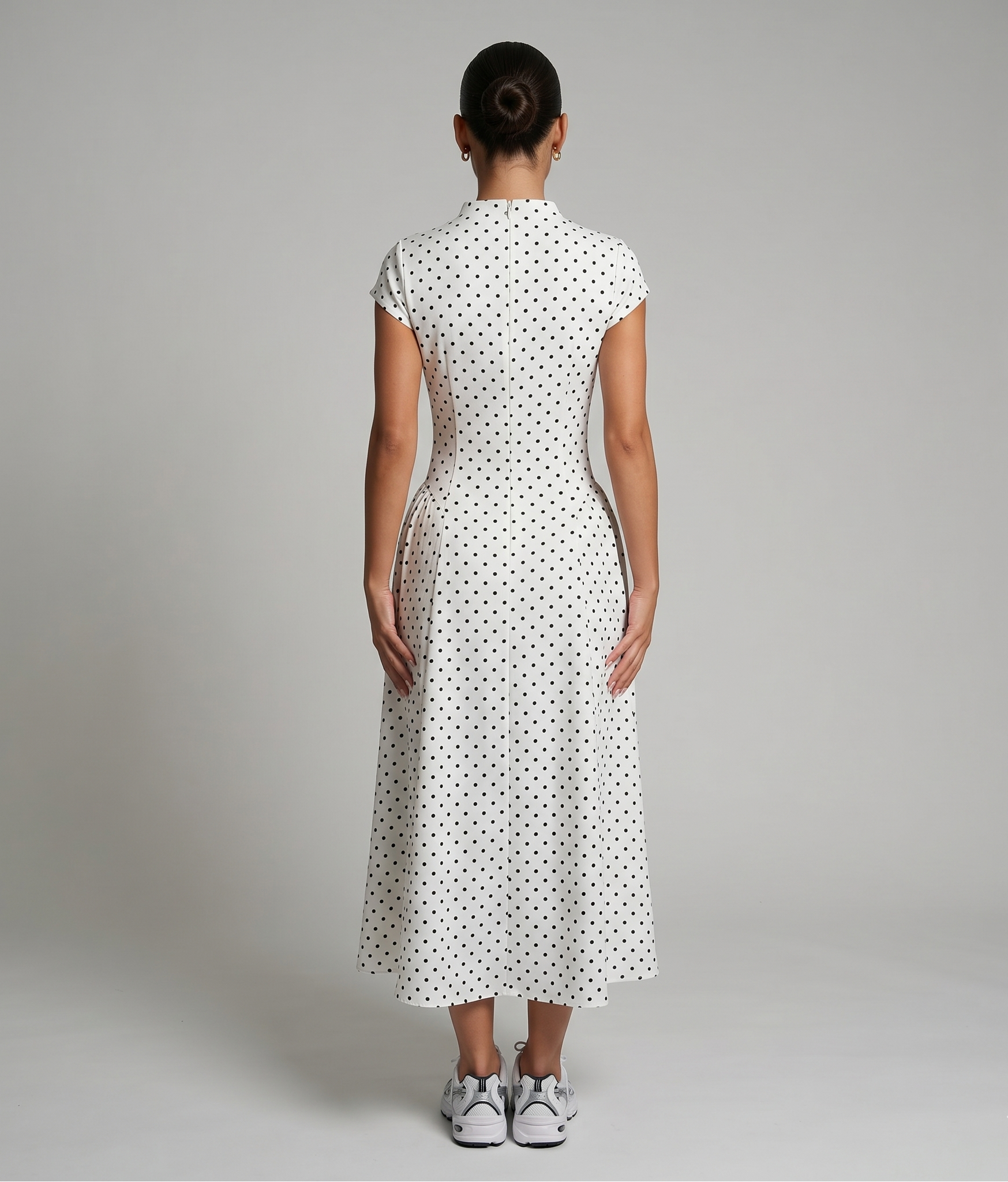 Polka Dot Maxikleid