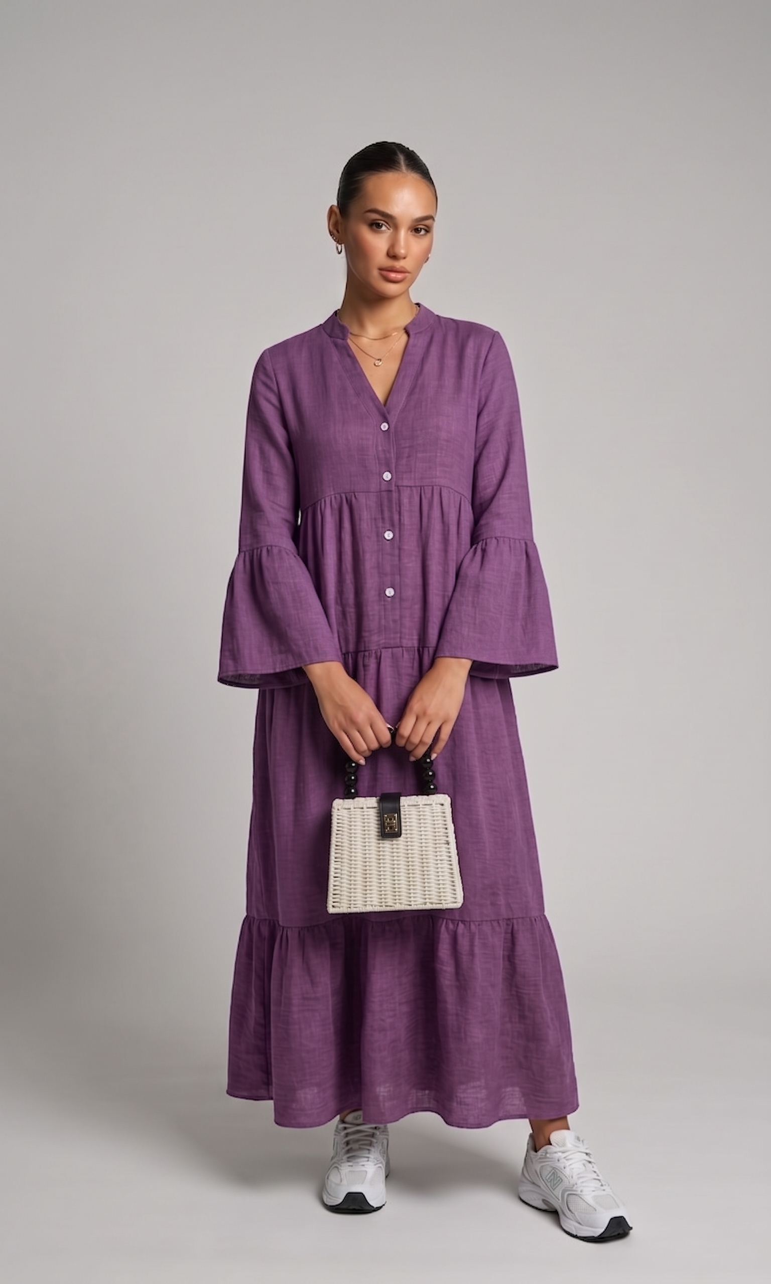 Lockeres Sommerkleid