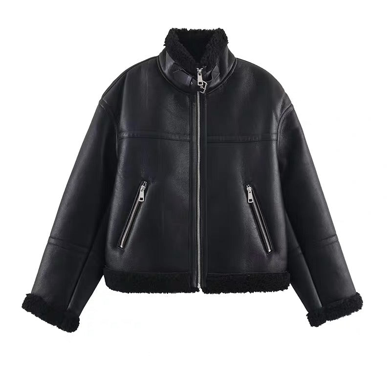 Noelle Aviator Jacket