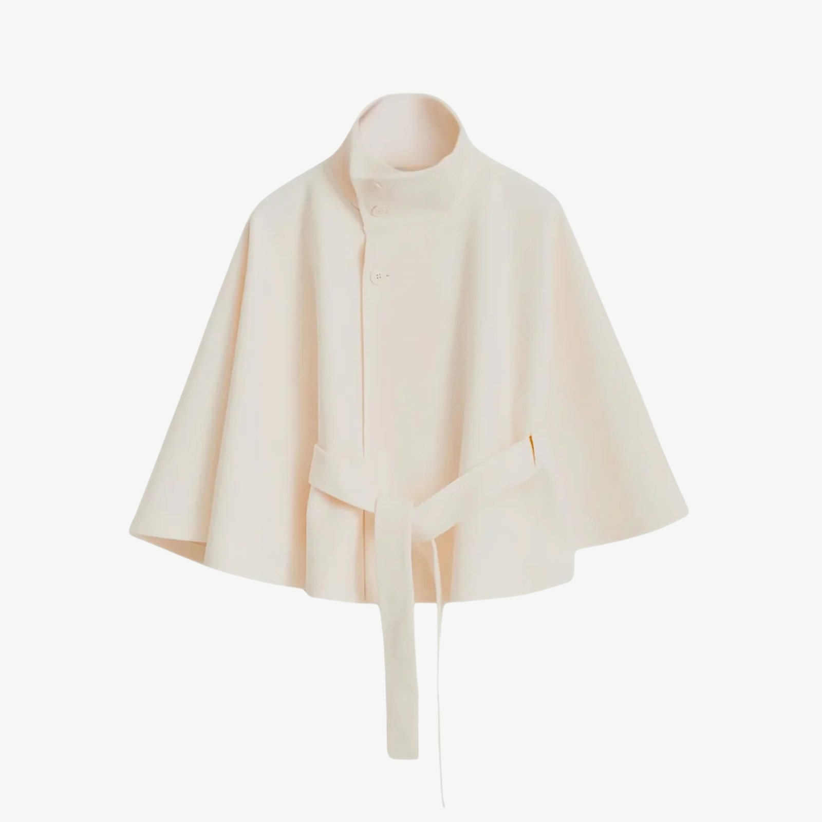 Poncho mit Gürtel