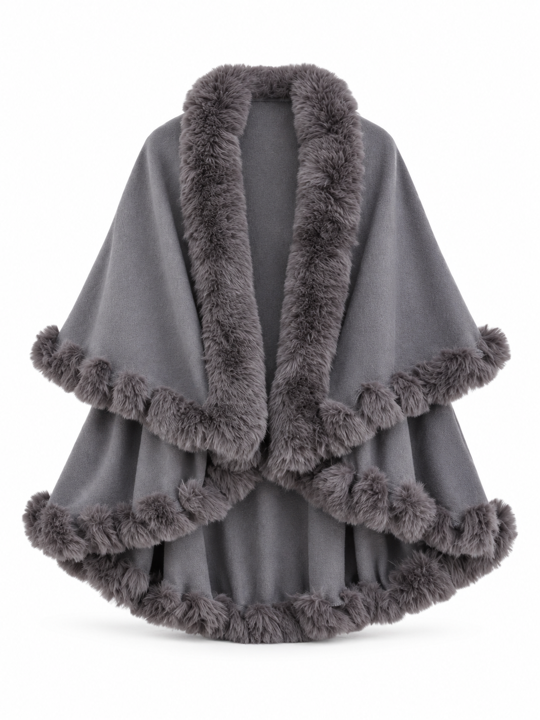 Elodie Fur Cape
