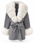 Amevella Privé — Aurelia Fur Trim Coat