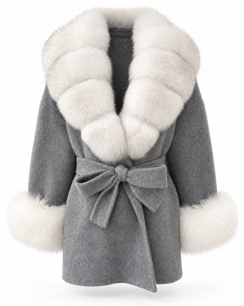 Amevella Privé — Aurelia Fur Trim Coat