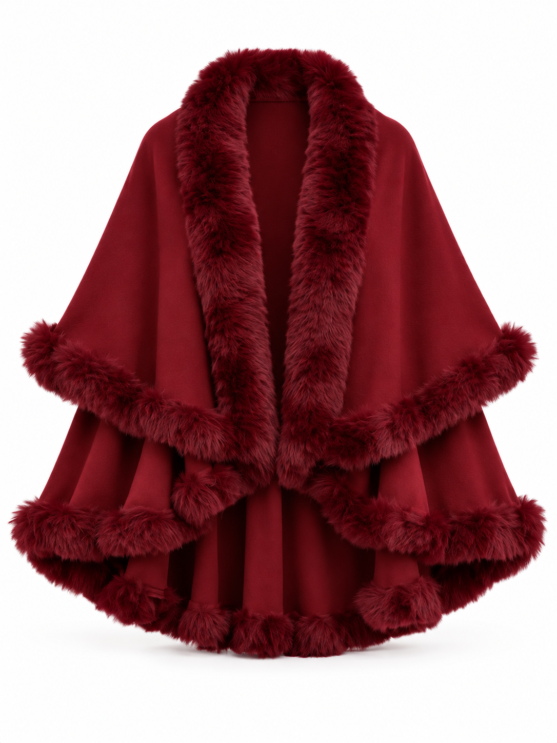 Elodie Fur Cape