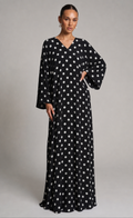 Mila – Polka-Dot Abaya