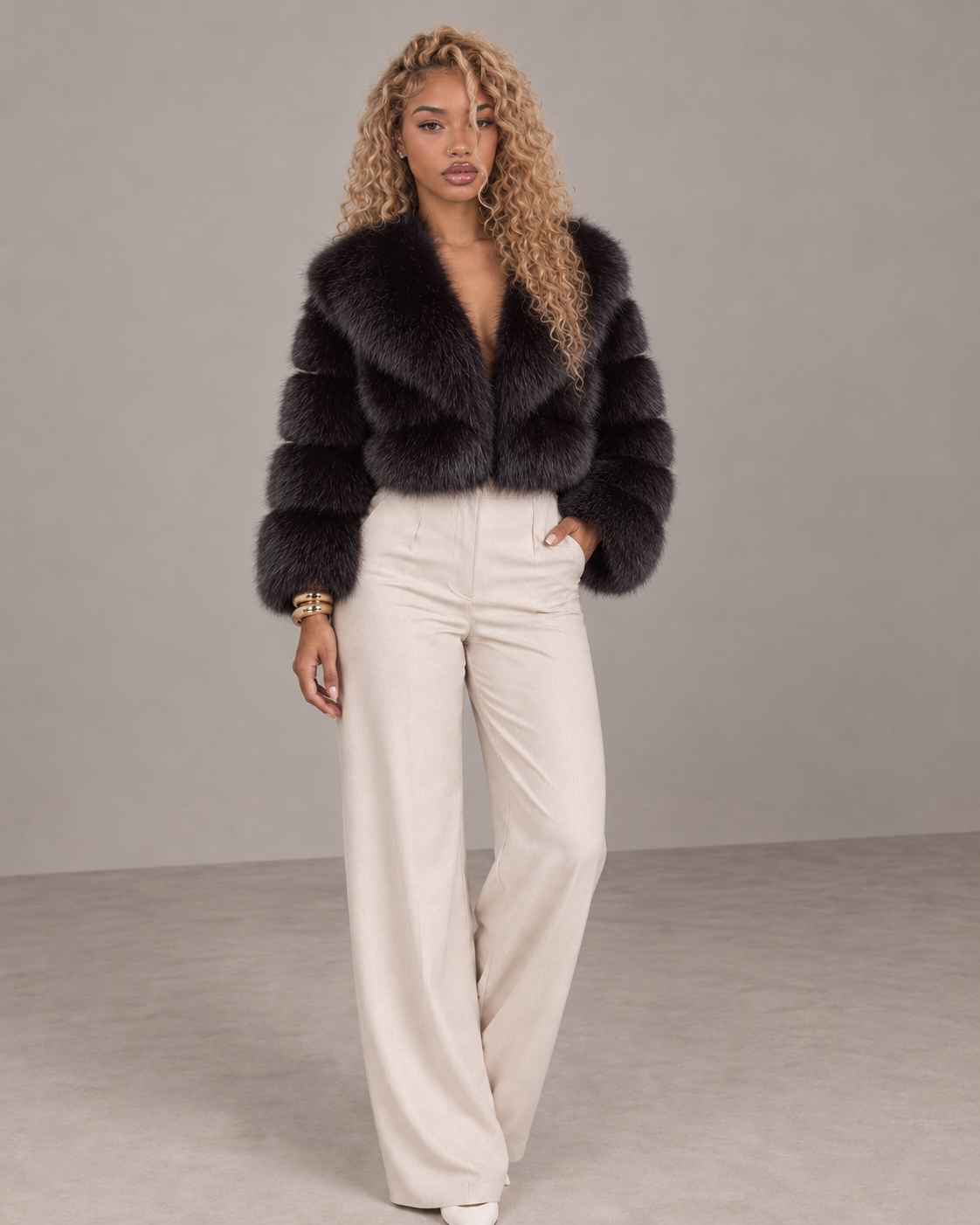 Nayla Fur Jacket